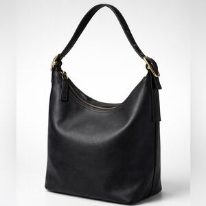 VINTAGE COACH 2001 Legacy West Hobo Black Leather USA - 9823